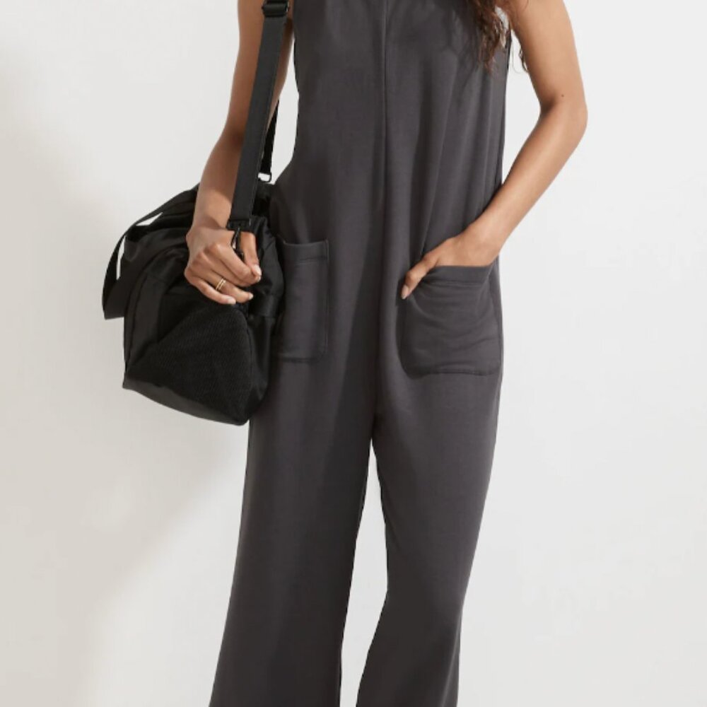 Madewell Superbrushed Pull-On Jumpsuit NWT